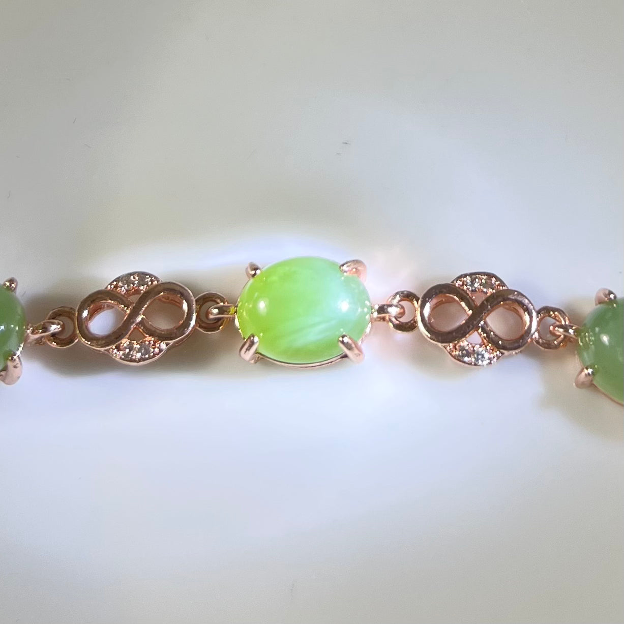 Certified genuine apple green Siberian nephrite jade Bracelet