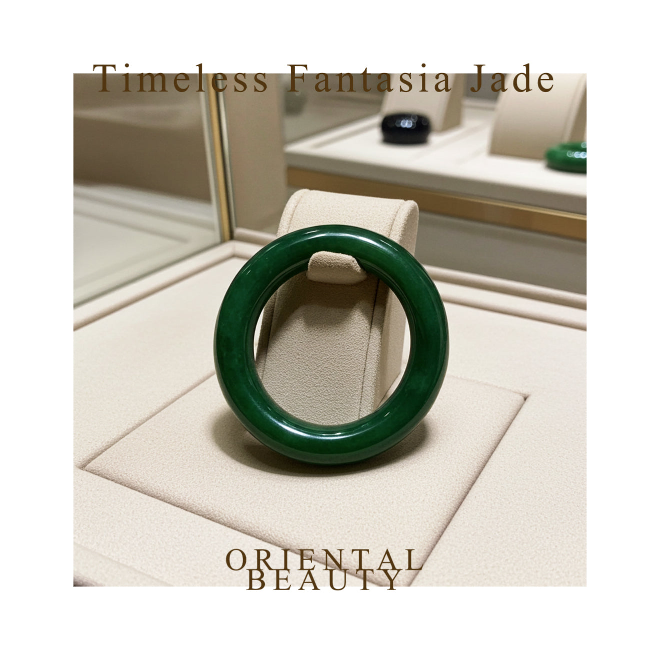 Certified Genuine Siberian spinach green premium nephrite jade bracelet bangle - inner diameter 54mm
